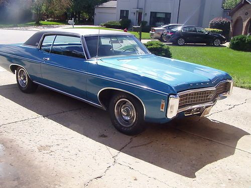 1969 chevrolet caprice 2 door coupe with 396 ci engine