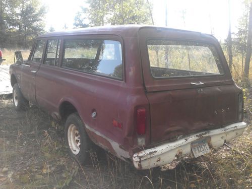 Sell Used 1969 Chevy Suburban 3 Door 4x4 In Kalispell Montana