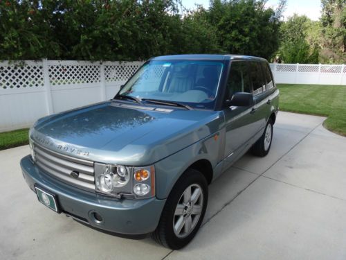2004 range rover, with $13k repairs completed, one owner, works great