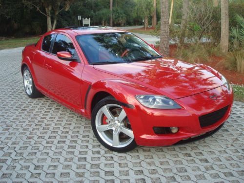 2004 mazda rx8 four passenger sports car with 6 speed manual transmission