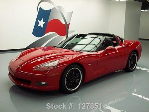 2006 chevy corvette lt coupe 6-speed victory red 68k mi texas direct auto