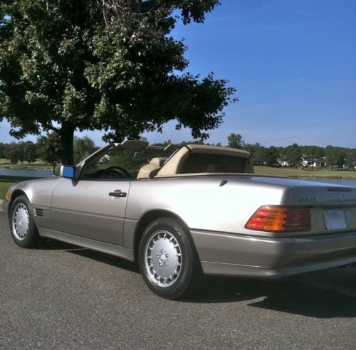 1991 mercedes benz 500 sl, 42,000 miles, convertible/hardtop, like new!