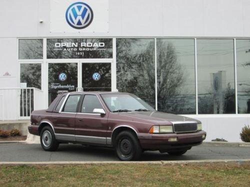 No reserve will be sold at end of auction as-is no warranty clean lebaron