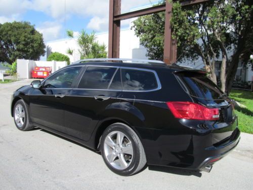 2011 tsx premium sport wagon *black on black* incredibly priced - free carfax