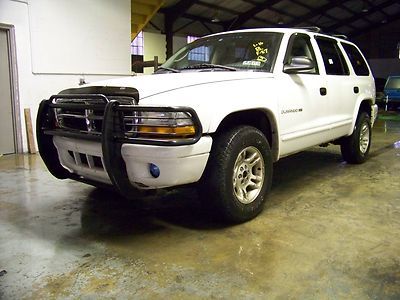 01 durango 4x4 - no reserve - 3rd row seats - sunroof - read description