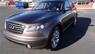 2005 infiniti fx35 awd w/ tech and sport package. one owner, serviced gem!