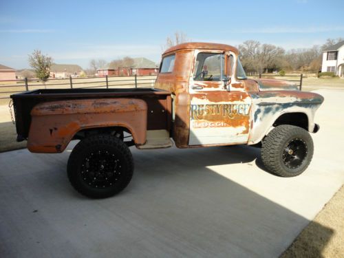 Sell used 1955 Chevrolet 3100 Rat Rod Patina LS 4x4 ...