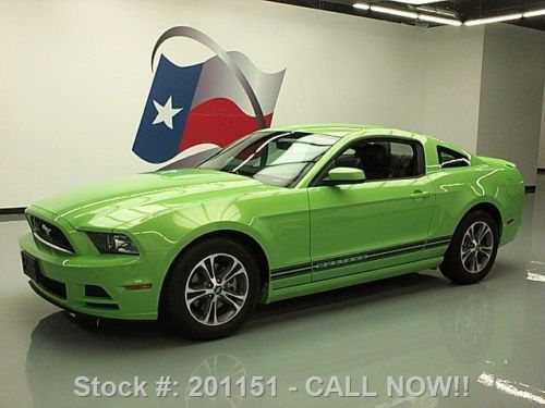 2014 ford mustang v6 premium htd leather shaker 18k mi texas direct auto