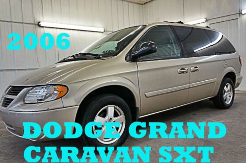 2006 dodge grand caravan sxt minivan three rows nice clean runs great!!!