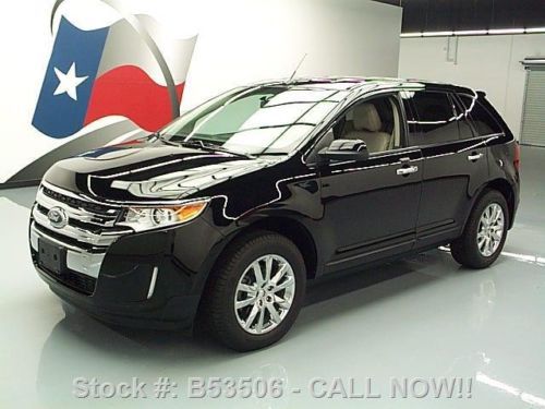 2011 ford edge sel heated leather nav rear cam only 21k texas direct auto