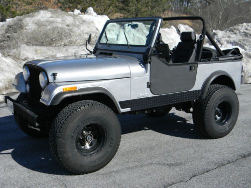 1983 jeep cj7 ~ 4x4 ~ skyjacker lift ~ 35x12.50 procomps ~ get ready for spring