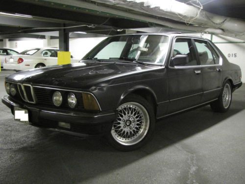 1985 bmw e23 745i turbo euro model no reserve no reserve no reserve