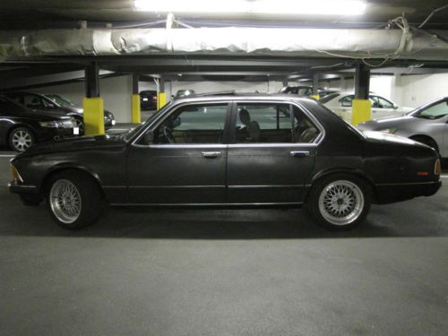 Sell Used 1985 Bmw E23 745i Turbo Euro Model No Reserve No