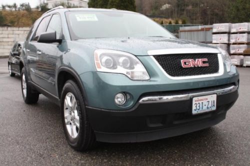 2009 gmc acadia  sle 1 owner low miles 7 seater