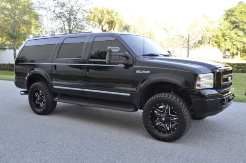 2005 06 04 03 02 01 00 ford excursion limited 4x4 lifted powerstroke diesel