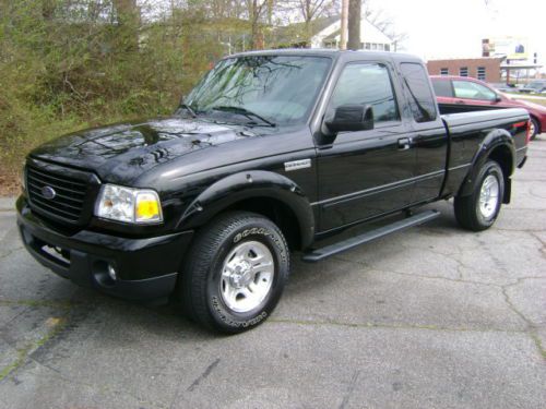 2009 ford ranger sport 4 door super cab pick up with only 17,998 miles