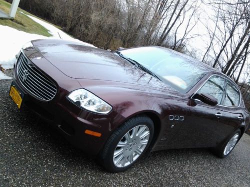 2005 maserati quattroporte 1 owner out of private car collection
