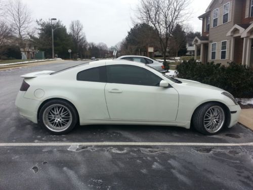 2005 infiniti g35 base coupe 2-door 3.5l 6mt nice fast used car