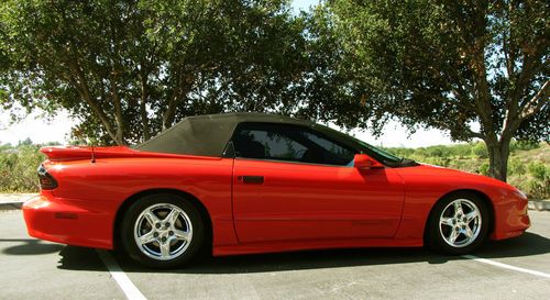 1996 pontiac firebird trans am convertible super clean &lt; 20k on 5.7l engine!