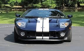 2006 ford gt blue, all options, low mileage, no reserve, one of last ones built!