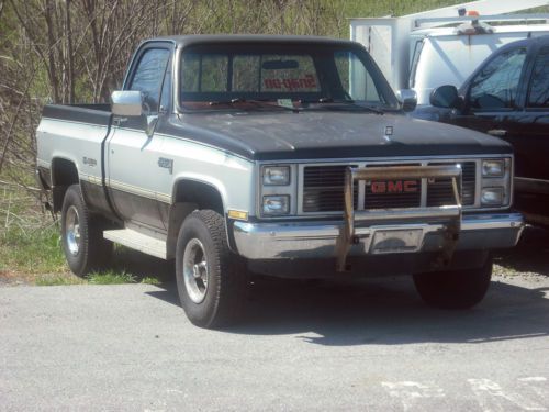 1987 gmc sierra classic 6.2l diesel