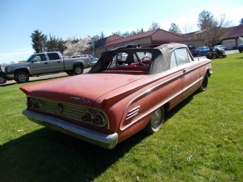 1963 mercury comet convertible with rare factory 4 speed
