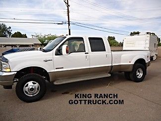 2004 ford f-350 -- king ranch -- diesel -- 116k miles -- crew -- gottruck.com