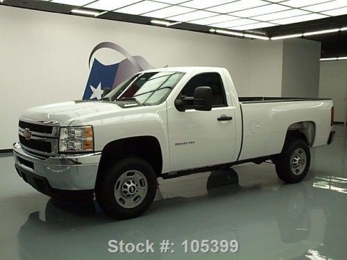 2012 chevy silverado 2500hd reg cab long bed auto 22k texas direct auto