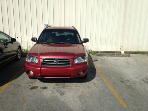 2004 subaru forester xs wagon 4-door 2.5l