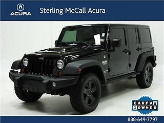 2012 jeep wrangler unlimited 4wd call of duty mw3 navigation leather cd loaded!