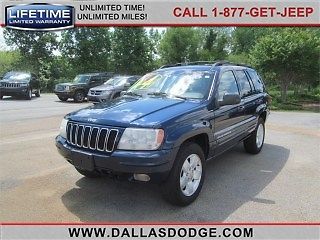 2001 jeep grand cherokee limited 4wd clean carfax 1 owner-non smoke super clean