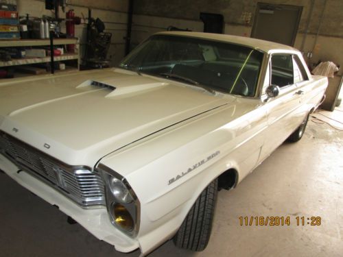 1965 ford galaxie 500, 2 door hardtop, v-8, auto, extremely clean &amp; original
