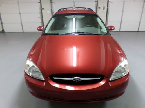 2001 ford taurus se wagon with 3rd row seating- very clean.