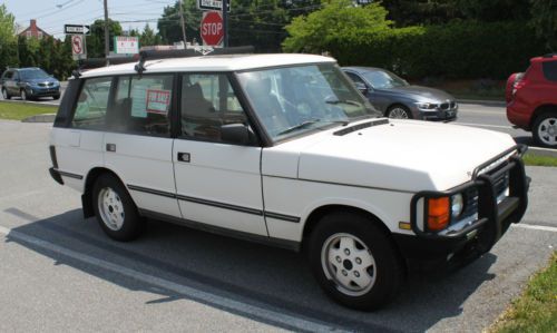 No reserve 1993 long base range rover just inspected - all maint recs available