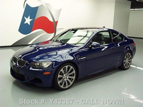 2009 bmw m3 coupe smg paddle shift navigation only 39k texas direct auto