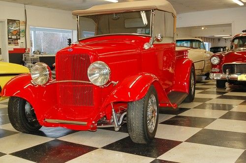 1932 ford real roadster pickup , the rarest of all production open 1932 fords