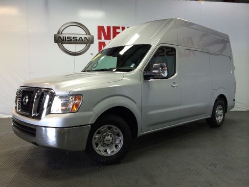 2012 nissan nv 2500 sv high top nav custom upfitted and its nissan certified