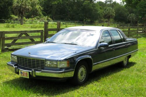 1996 cadillac fleetwood v8 5.7 lt1 a/t brougham package luxury 96