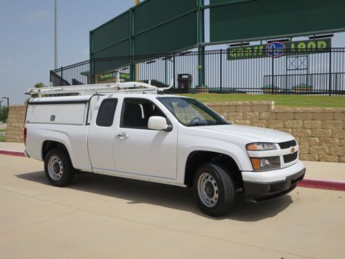 2012 chevy colorado ext cab 4dr utility shell with 16 service record 97k