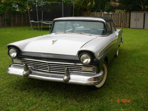 1957 ford fairlane two door post