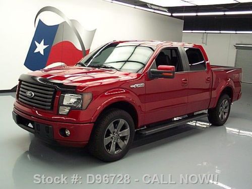 2011 ford f150 fx2 sport crew ecoboost leather 20&#039;s 41k texas direct auto