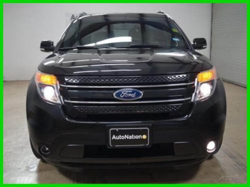 2013 ford explorer limited front wheel drive 3.5l v6 24v automatic certified