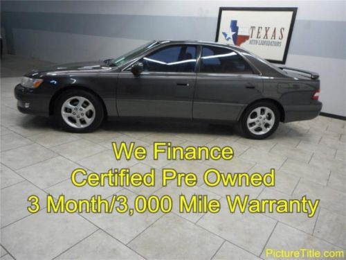 00 es 300 leather sunroof carfax certified we finance texas