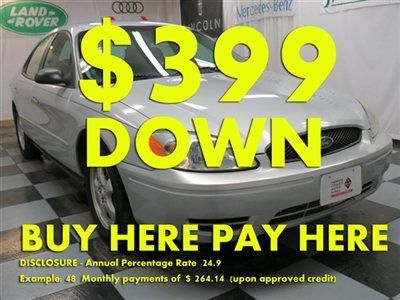 2005(05)taurus se we finance bad credit! buy here pay here low down $399