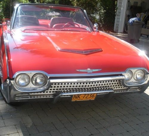 1962 ford thunderbird roadster convertible