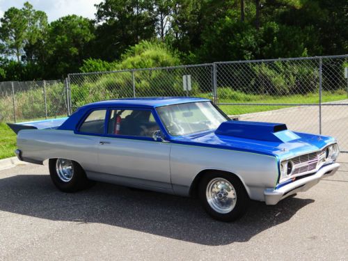1965 chevy chevelle pro street--post car--new tires