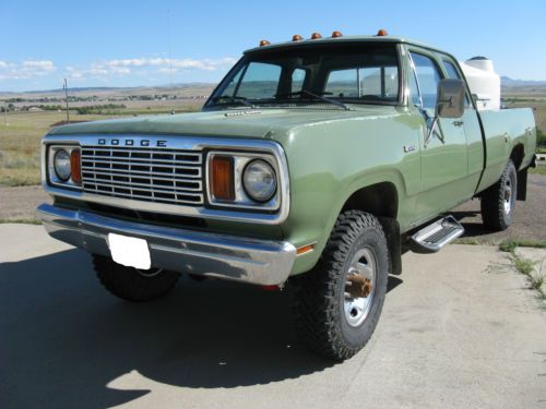 1976 dodge power wagon specs