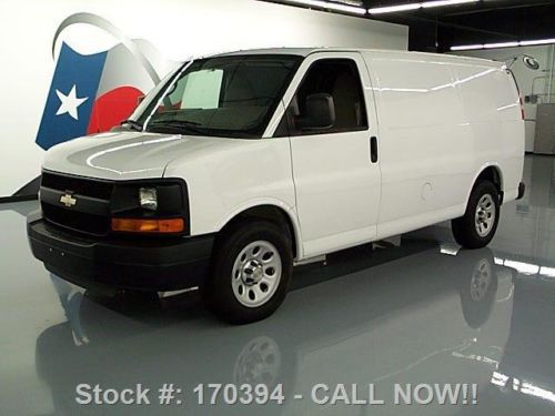 2011 chevy express 1500 cargo van 4.3l v6 one owner 37k texas direct auto