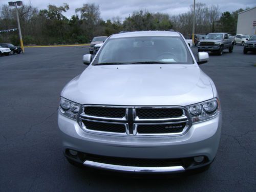 2012 dodge durango crew with 3rd row and touchscreen entertainment system