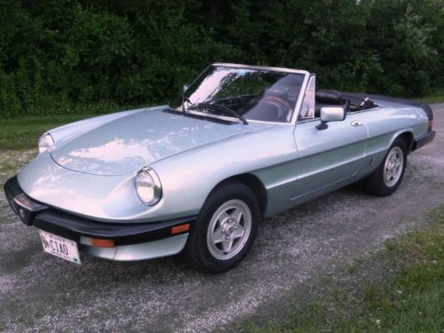 1983 alfa romeo spider